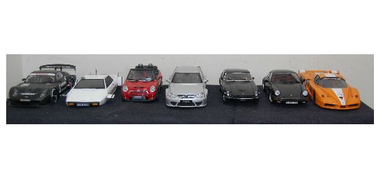 自動車 レーシングカー 乗用車 完成品 ７台セット