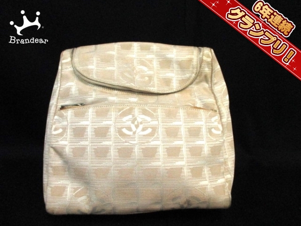 シャネル リュックサック ニュートラベルライン ベージュ CHANEL 