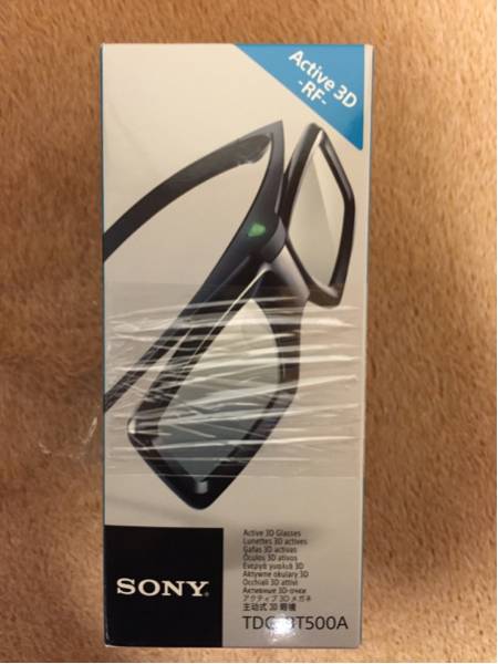 ☆即決！SONYアクティブ3Dメガネ TDG-BT500A 二個 セット 新品！ 家電