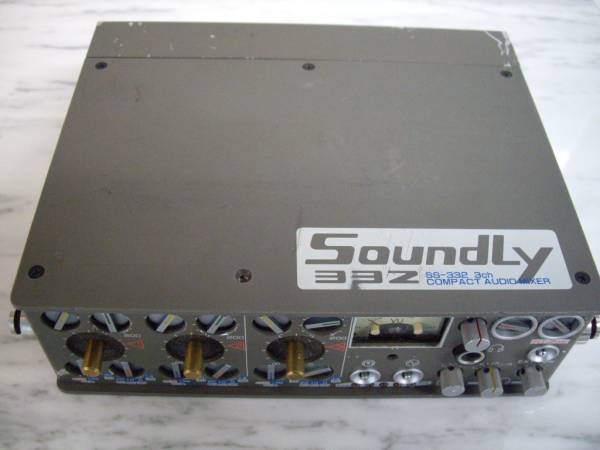 Sigmaシグマ Soundly SS-332 3chコンパクトミキサー JUNK