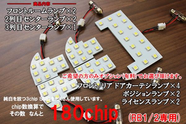 ■ODYSSEY(オデッセイ)専用 LEDルームランプセット RB１/RB２_2