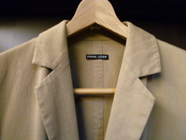 希少フランクリーダー　frank leader cotton khaki jacket