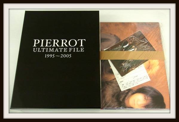 【特典未開封】PIERROT ULTIMATE FILE 1995-2005 PIERROT ULTIMATE FILE 1995-2005 写真集+DVD他/BOX/う3-78/1 PIERROT