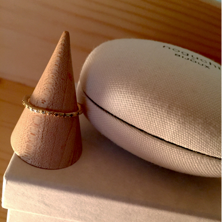noguchi ブラウンダイヤ 12号 ケース付き noguchi リング BIJOUX