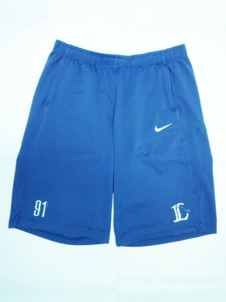 A　西武ライオンズ　中村剛也選手　実使用ハーフパンツ　