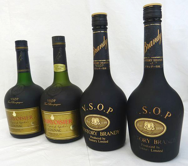 （M4252)ブランデーまとめ★COURVOISIER/他/計4点★お酒