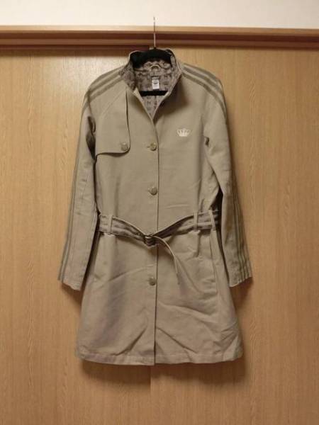 レディース コート L 希少 アディダス クラウン王冠刺繍入り