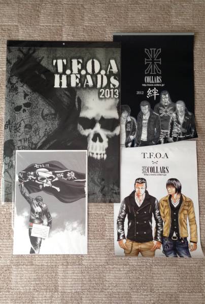 クローズ WORST 鉄生ポスター TFOAカレンダー COLLARSカレンダー