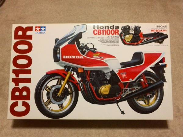 タミヤ 1/6 ホンダCB 1100R 組立説明書2種類有り 未組立 1円～ タミヤ