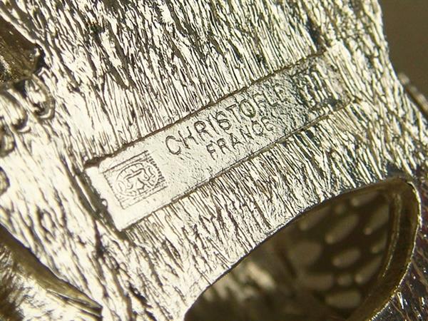 クリストフル ウサギ オブジェ 置物 2点セット 箱付 中古 オブジェ