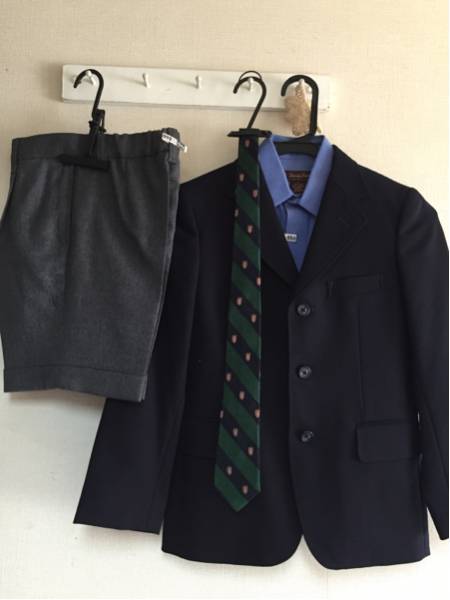 男の子卒園入学Jプレス、スーツ4点セット120～130美品 キッズ、ベビー