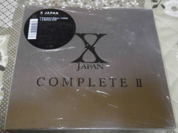 ◇◇X JAPAN COMPLETEⅡ 7CD＋5DVD＋2BounusDVD