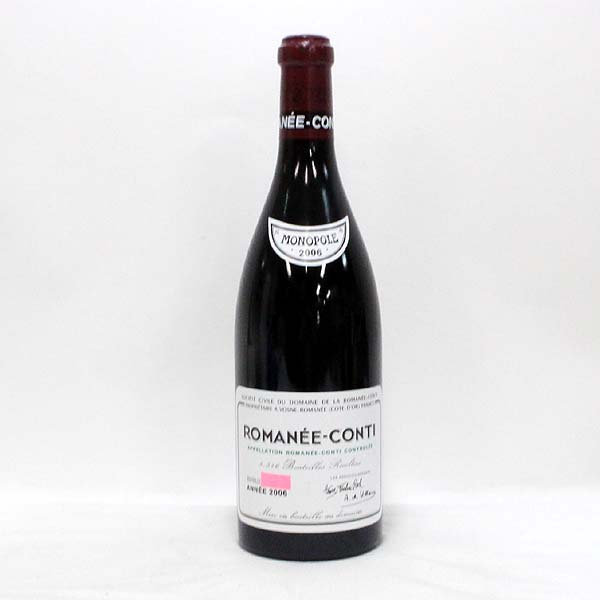 ☆正規1円～ DRC/ロマネコンティ 2006年 ※ M6B2901 ☆正規1円～DRC