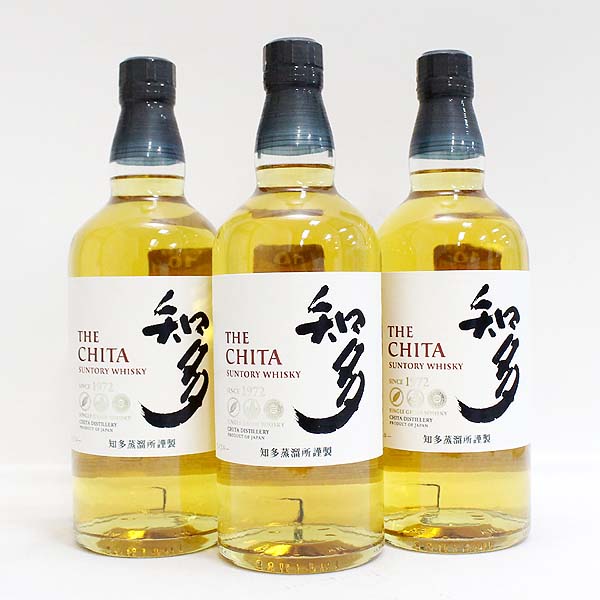 ★古酒1円～ 3本セット/SUNTORY（サントリー）知多 N6C0312