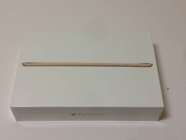 Apple iPad mini 3 Wi-Fi 128GB ゴールド MGYK2J/A ご覧頂き 【公式通販】