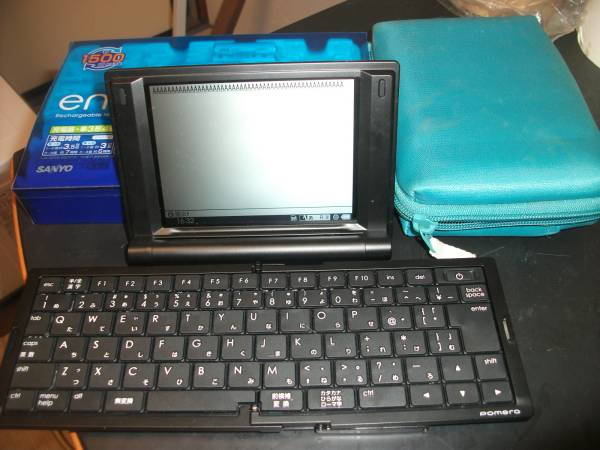 KINGJIM ポメラ DM25 中古（エネループ、SDカード、ケース付）
