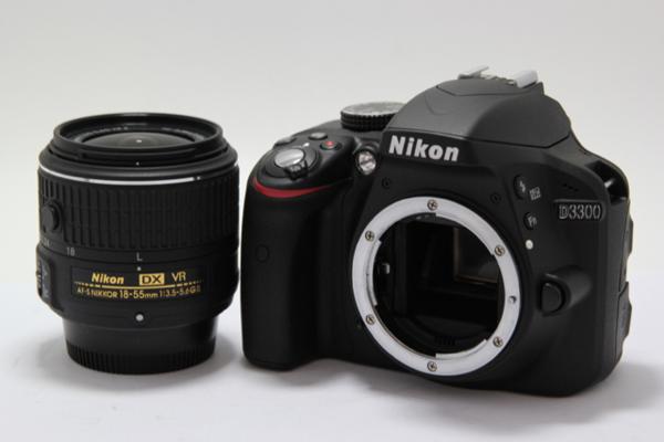 [カメラのキタムラ]ニコン D3300 18-55 VR II キット ブラック