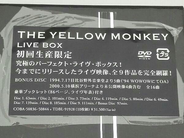 THE YELLOW MONKEY/LIVE BOX DVD LIVE BOX⁄THE YELLOW MONKEY 【公式通販】