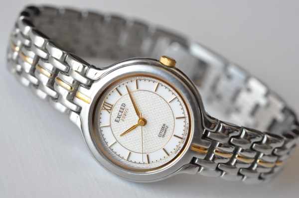 シチズン エクシード◆レディース腕時計 コンビ 5437-F43721