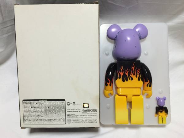 フィギュア ベアブリック BE@RBRICK 100% & 400% WWT MARK PARKER