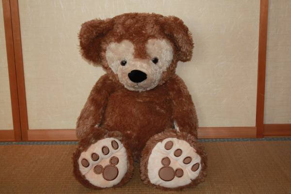 ★美品 ジャンボ ダッフィー ディズニーベア タン WDW 2003★