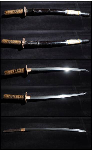 ◆素晴らしい金具の外装付脇差　無銘　 一尺四寸四分五厘◆
