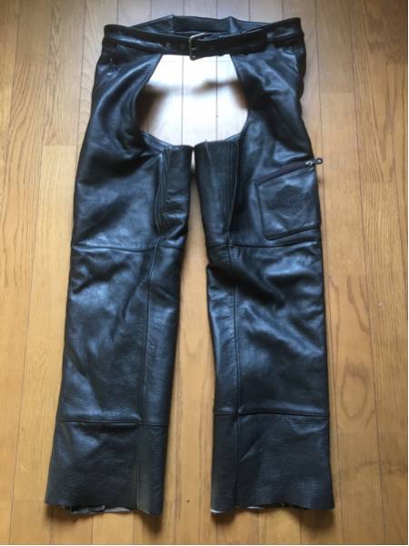 レザーチャップス ハーレーブランド LL～3L相当 中古品