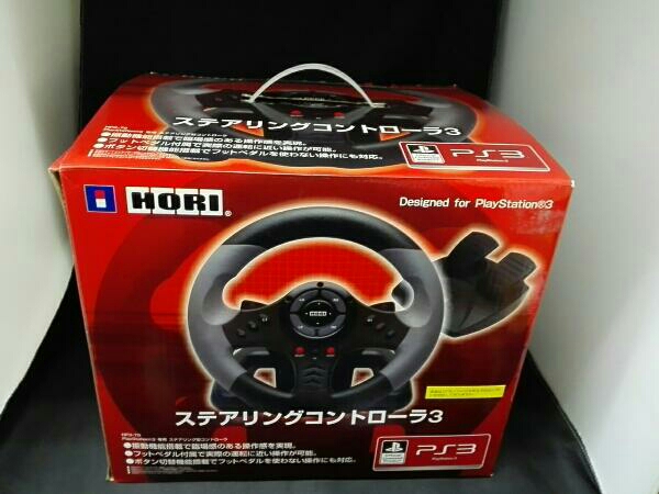 【送料無料】 PS3 ステアリングコントローラ3 HORI ホリ