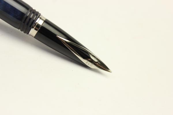 Sheaffer VLR パラディウムトリム ディープブルー M/14K 未使用! 筆記