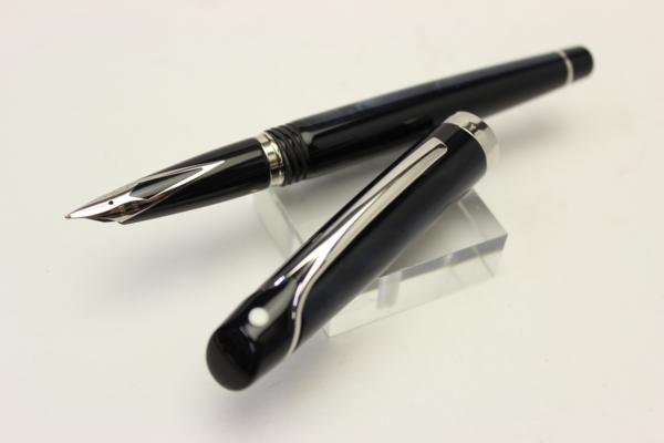 Sheaffer VLR パラディウムトリム ディープブルー M/14K 未使用! 筆記