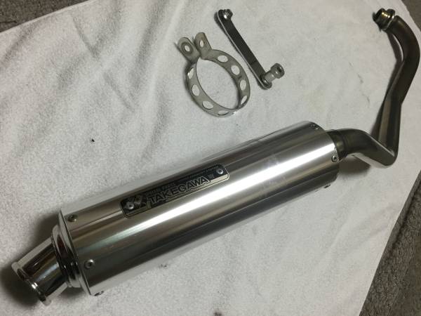 モンキー FI AB27 タケガワ TAKEGAWA ベーシックマフラー ステン