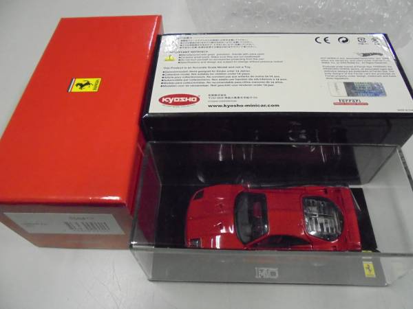 F40 1⁄43 フェラーリ 京商 05041R Ferrari レッド Red 赤 with 0