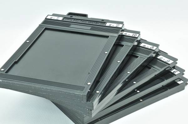 4×5用220フィルムホルダー フィルムホルダー6セット～TOYO CUT FILM HOLDER 4×5 JAPAN