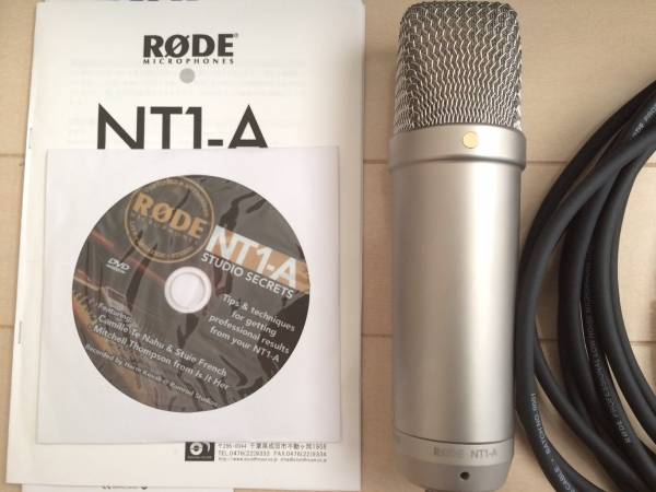 ほぼ新品】RODE コンデンサーマイク NT1-A ☆ RODE NT1-A ロード