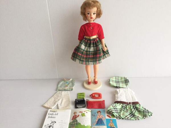 ビンテージ タミーちゃんお人形/お洋服3着/小物/カタログ2冊 着せかえ