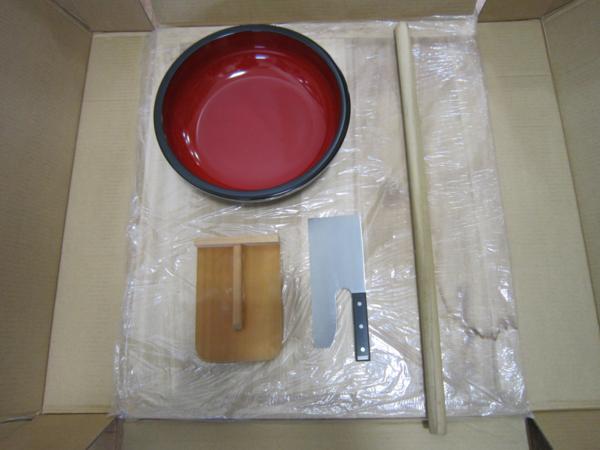 ◎ そば打ち5点セットM そば打ち道具 一式 箱あり 中古品 そば打ち
