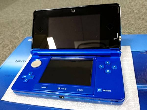 コバルトブルー 3DS ニンテンドー3DS 本体 本体のみ 動作確認済み