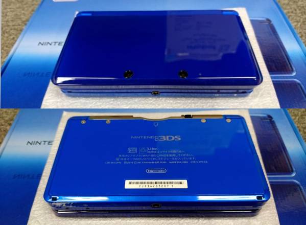 コバルトブルー 3DS ニンテンドー3DS 本体 本体のみ 動作確認済み