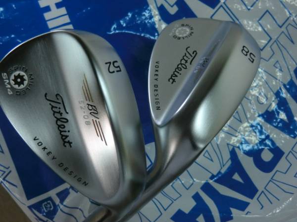 Titleist - タイトリストウェッジSM4  2本セット  52  58 タイトリスト ボーケイ SM4 ウェッジ 2本セット（52°・58°） Titleist
