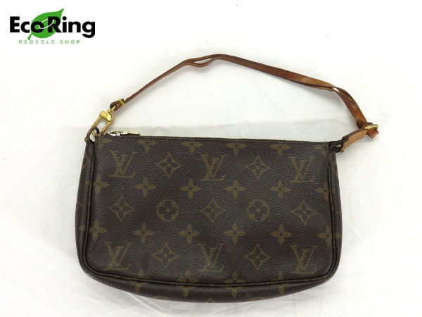 1円 ヴィトン M51980 モノグラム アクセソワール ポーチ DR142