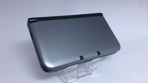 動作保証◆3DS LL 本体◆中古良品◆シルバー×ブラック