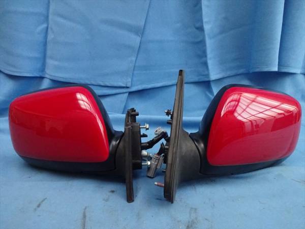 ☆10系ポルテ　純正ドアミラー左右中古　赤☆