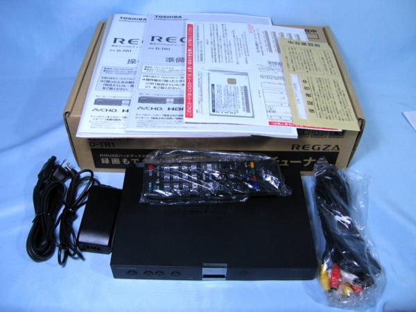 美品◇TOSHIBA/東芝 REGZA D-TR1 デジタルチューナー◇ TOSHIBA
