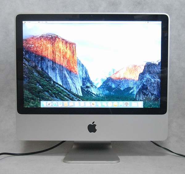 iMac 20インチ MID 2007 ②/ Core 2 Duo 2GHz / 320GB / 4GB