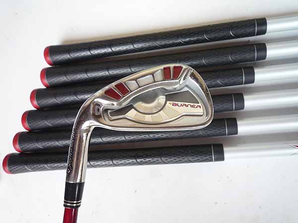 左用 テーラーメイド 07 バーナー カーボン 7本 S 日本仕様