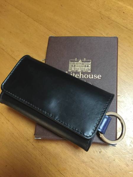 新品 ホワイトハウスコックス KEY CASE with RING S6992 ほ ホワイト