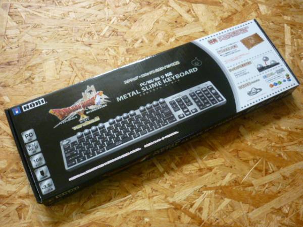 HORI DRAGON QUEST Ｘ VER.2 メタルスライム キーボードＢ