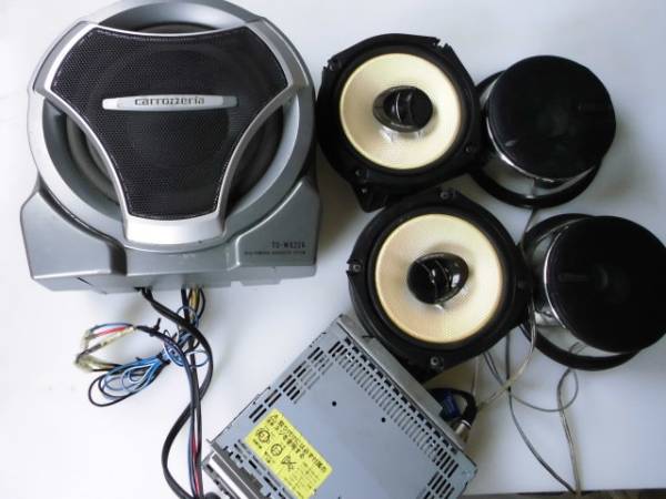 カロッツェリア DEH-P510 CDデッキ スピーカーウーハーセット