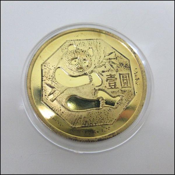 t6☆未使用品☆中国プルーフ銅貨 ブロンズパンダ 1983/希少 貨幣 1円
