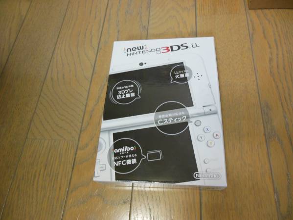 □■□新品　Newニンテンドー3DS LL パールホワイト□■□